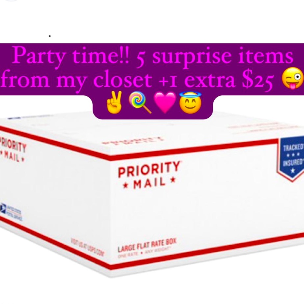 Surprise box!! Mostly from my closet new and in good conditions items🩷🎉